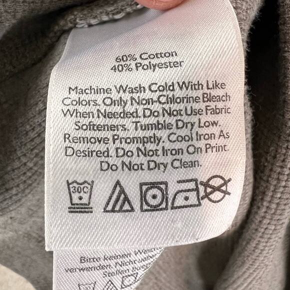 Eddie Bauer men's size Large Tall lightweight knit sweater, brown, casual #1740 - Picture 6 of 7